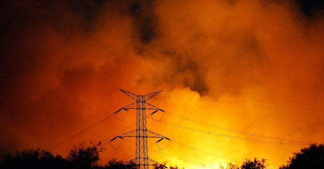 Incendio forestal Argamasilla de Calatrava Ciudad Real