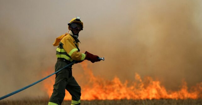 Incendio forestal La Estrella Toledo peligrosidad