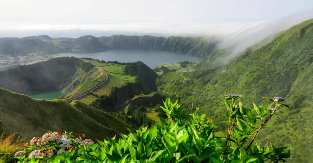 Azores lagos biodiversidad