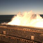 Ils analysent l'impact des tempêtes sur 13 plages basques