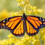 Migration du papillon monarque en crise