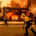 Lorsque nous achetons une maison, nous évaluons le quartier. À « Los Angeles » (Californie), le quartier est en feu de forêt