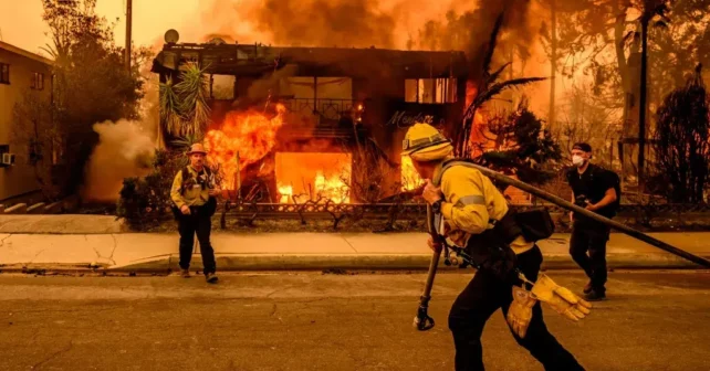 Los Ángeles California fuegos forestales