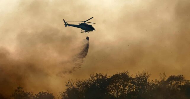 Illes Balears Pitiusas helicóptero incendios forestales