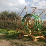 L'enterrement de la ligne électrique qui traverse les «Salinas de Marchamalo» continue sans problème